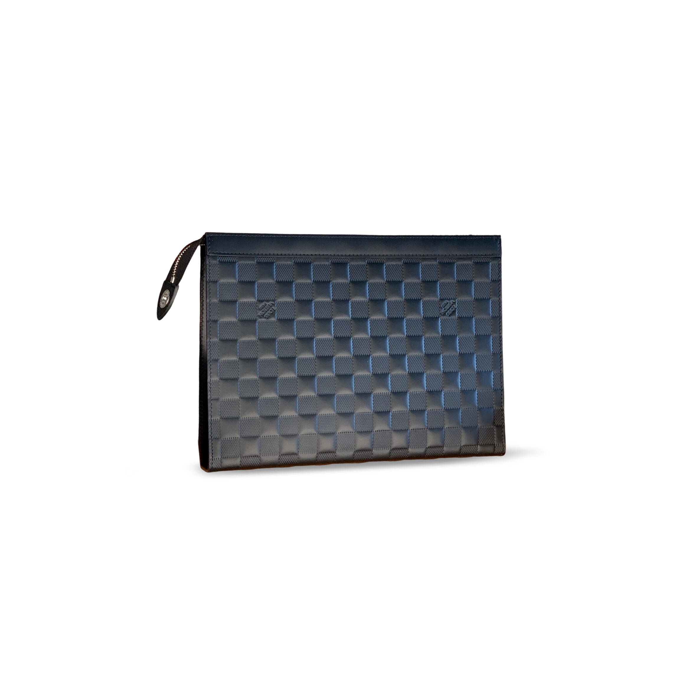 l0vis Vvtt0n master discovery pochette damier infini black in calfskin leather n41696 (27*21*3cm)